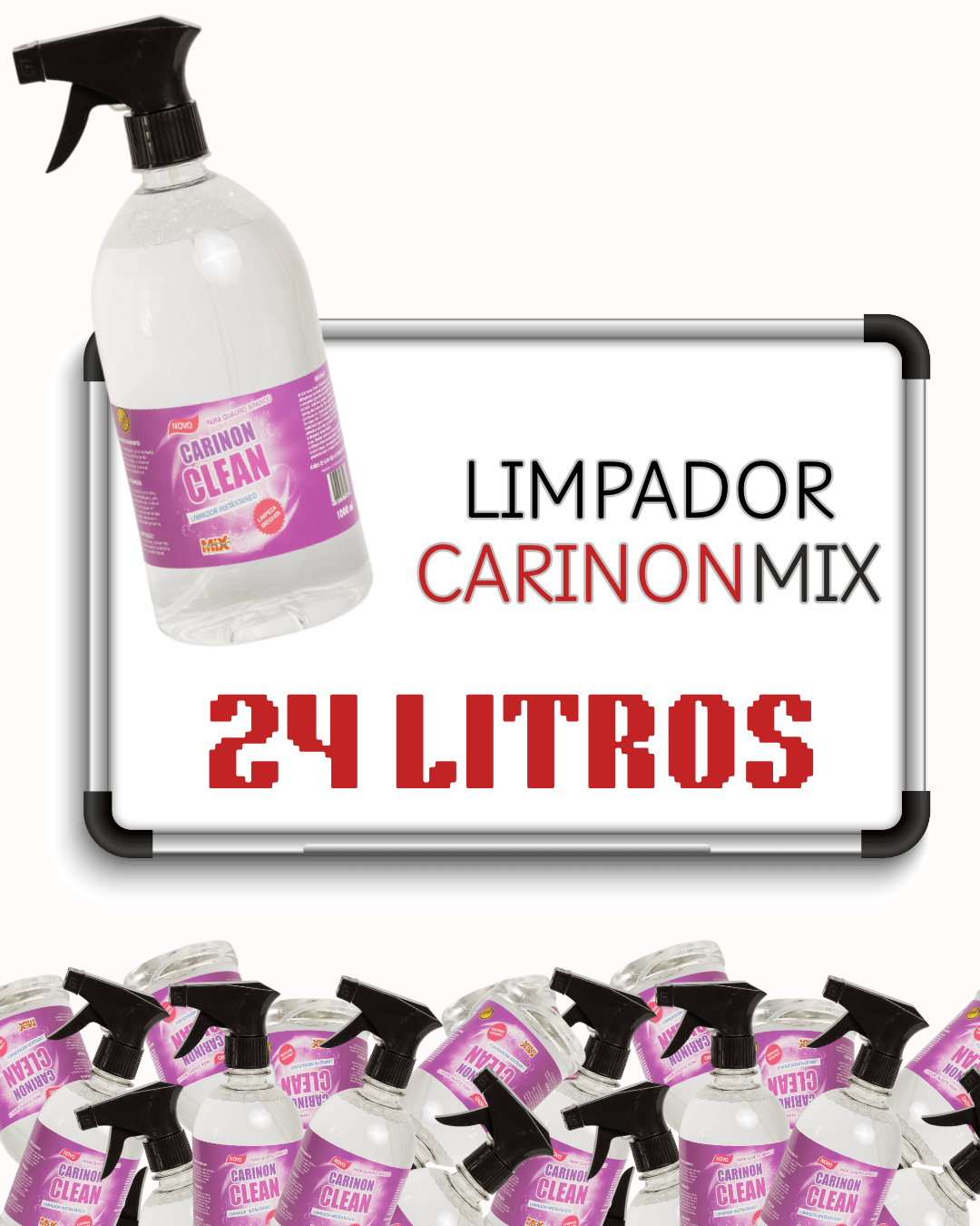 Combo Limpador CarinonMix - 24 LITROS