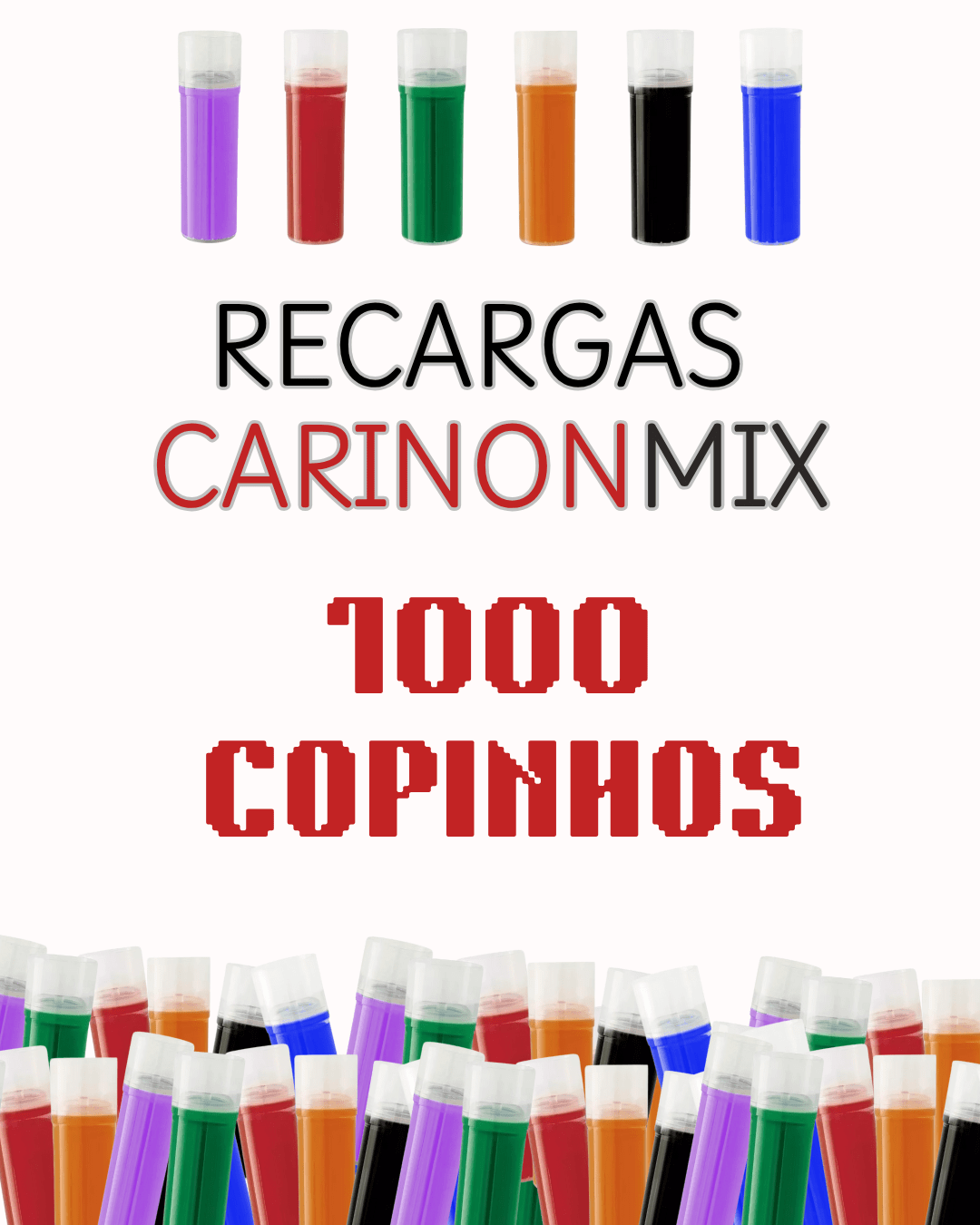 Combo Recargas CarinonMix 1000UN