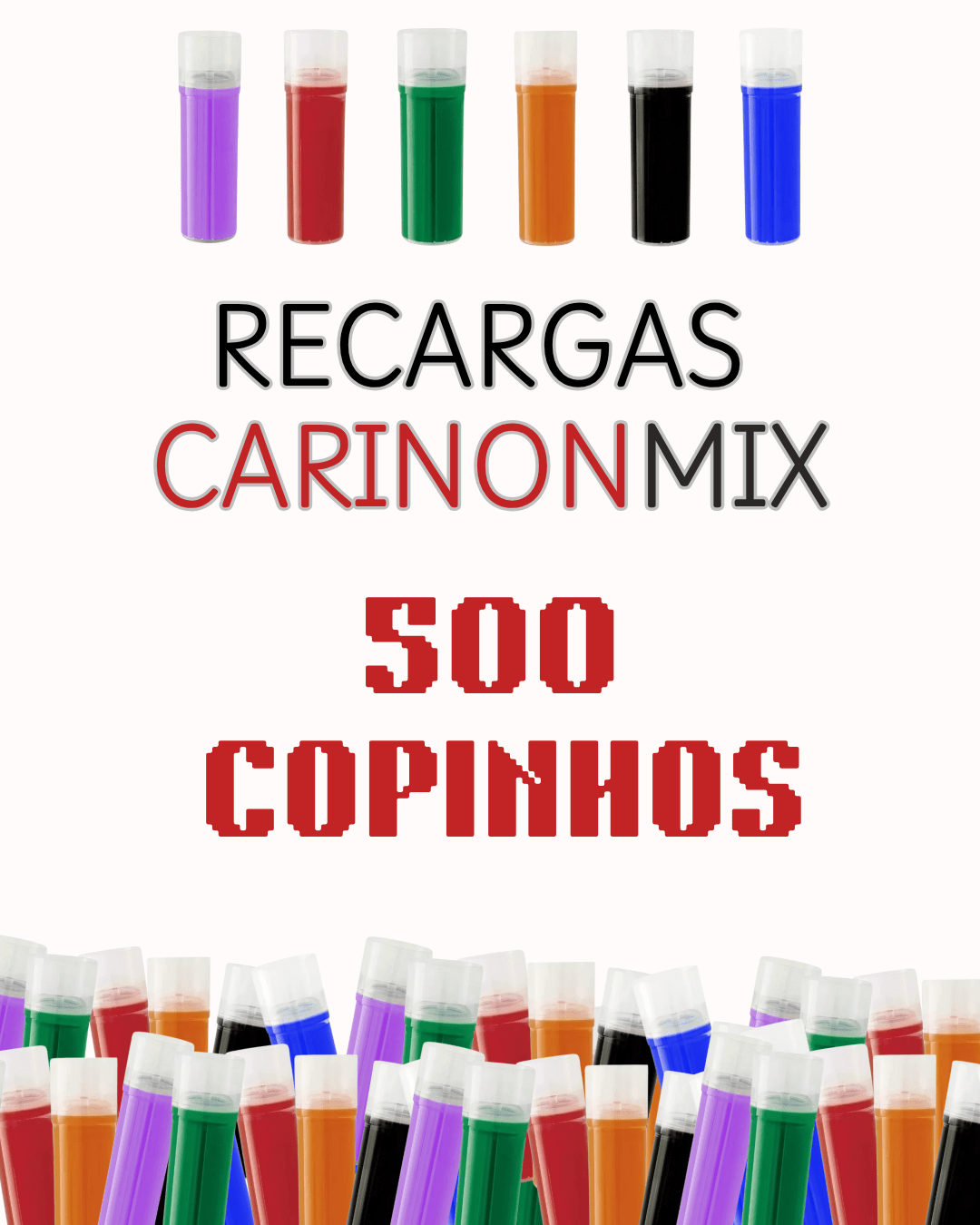 Combo Recargas CarinonMix 500UN